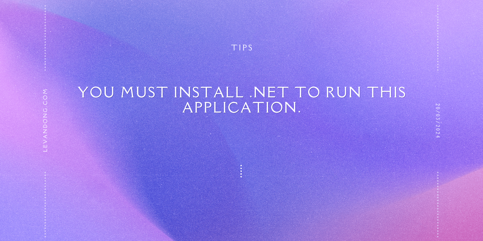 Fix issue dotnet "You must install .NET to run this application." runs in Rider Jetbrains